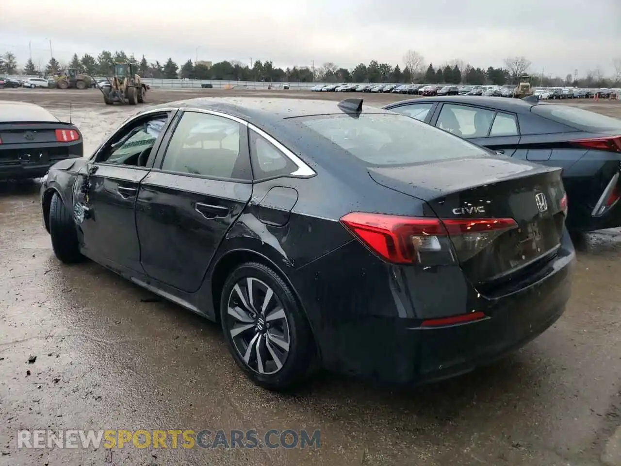 2 Photograph of a damaged car 2HGFE1F71RH341052 HONDA CIVIC 2024