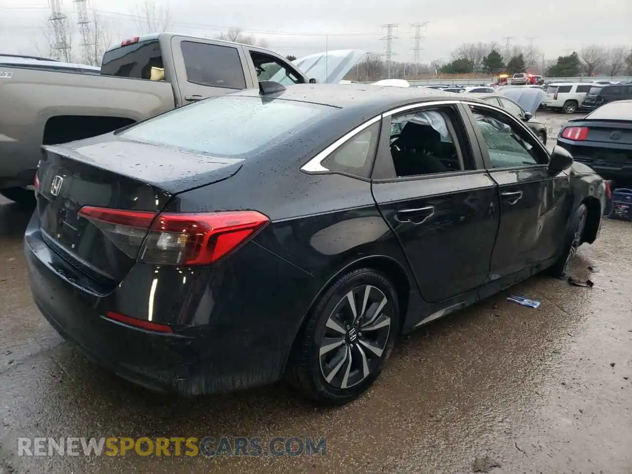 3 Photograph of a damaged car 2HGFE1F71RH341052 HONDA CIVIC 2024
