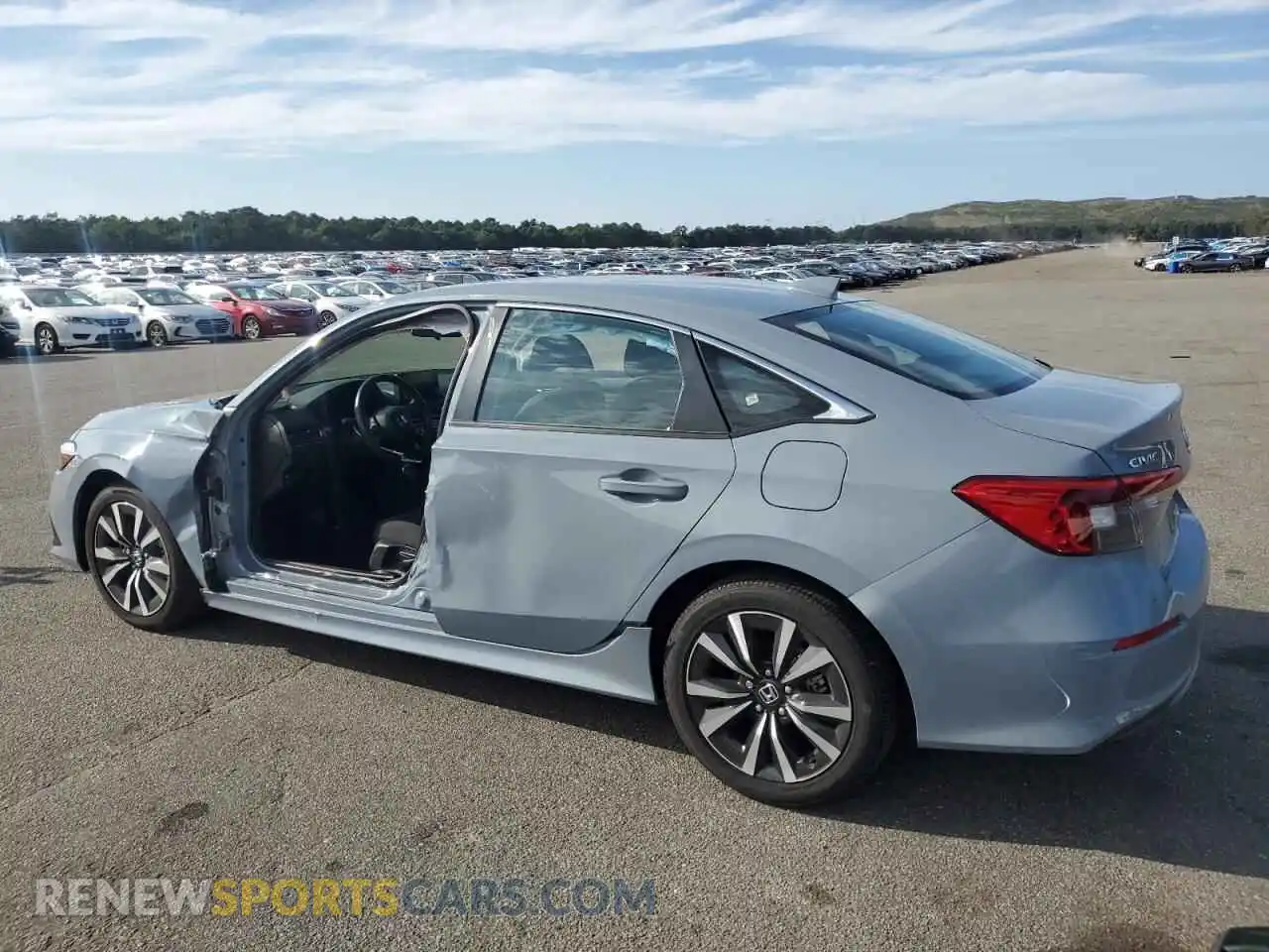 2 Photograph of a damaged car 2HGFE1F72RH334479 HONDA CIVIC 2024