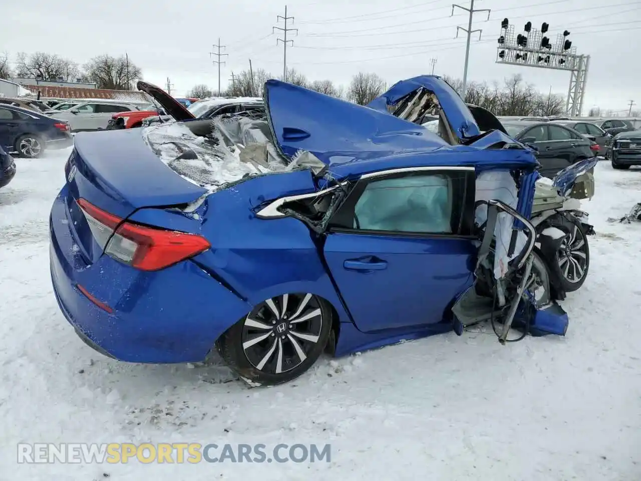 3 Photograph of a damaged car 2HGFE1F73RH306996 HONDA CIVIC 2024