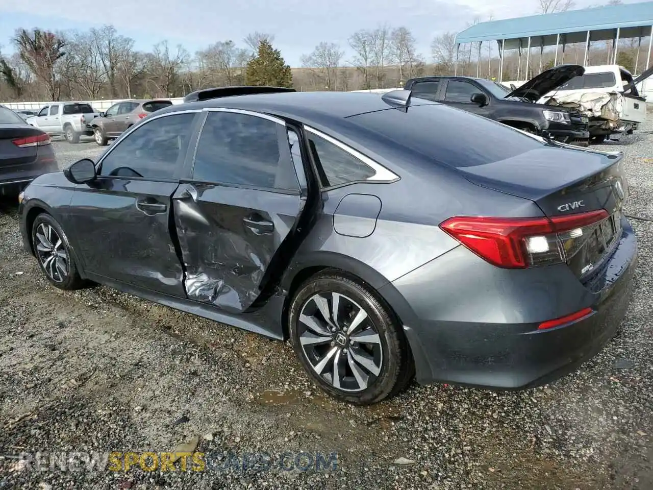 2 Photograph of a damaged car 2HGFE1F73RH336063 HONDA CIVIC 2024