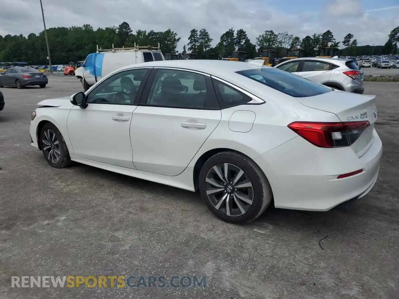 2 Photograph of a damaged car 2HGFE1F76RH308192 HONDA CIVIC 2024