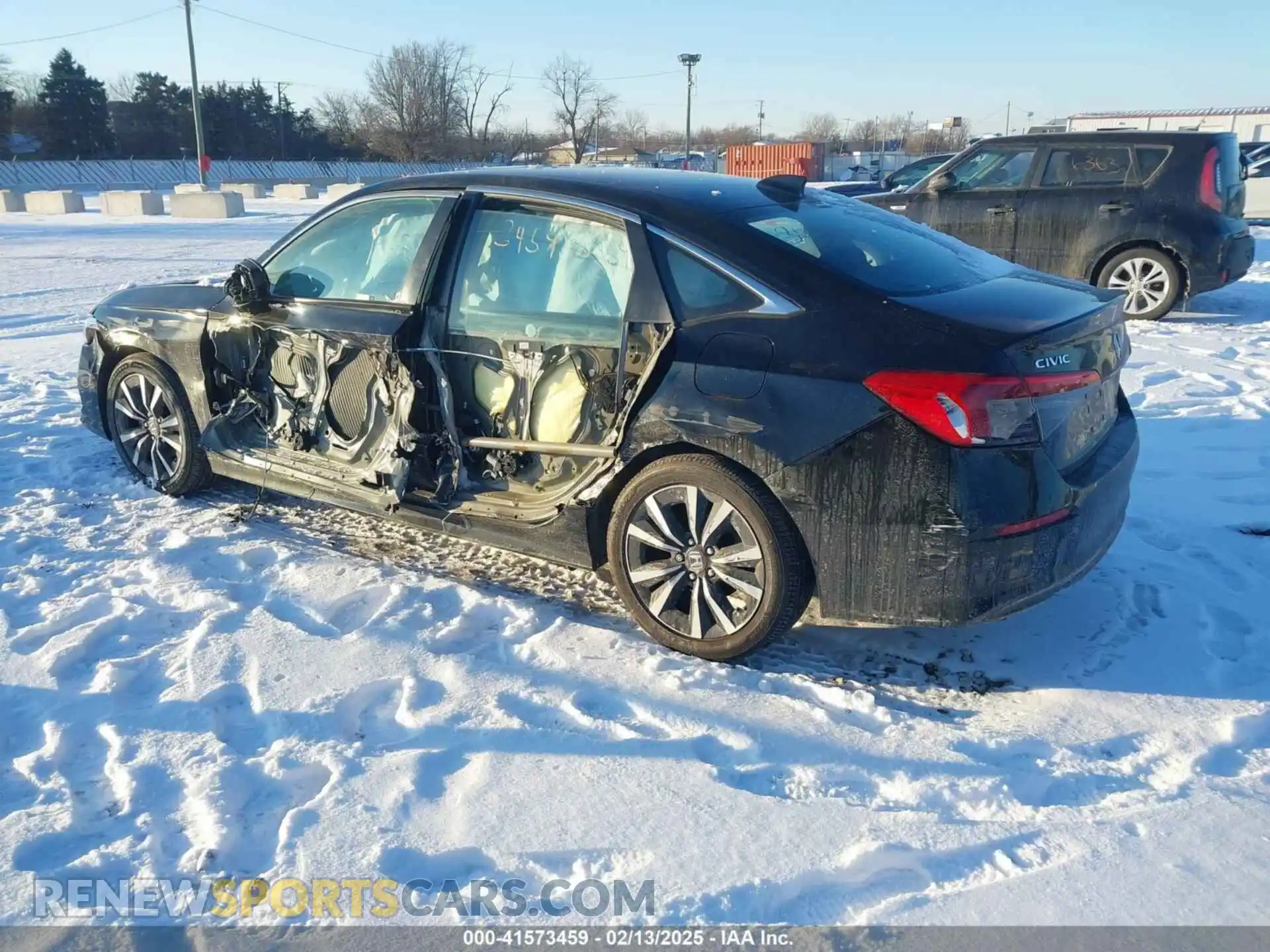 3 fotografías del automóvil dañado 2HGFE1F76RH312680 HONDA CIVIC 2024