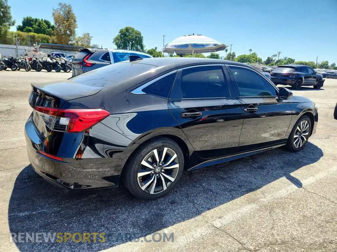 3 Photograph of a damaged car 2HGFE1F76RH334890 HONDA CIVIC 2024