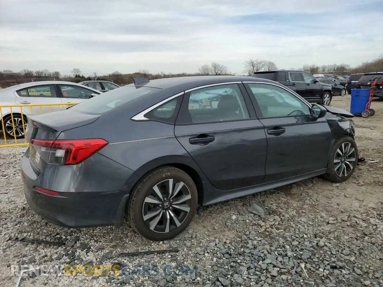 3 Photograph of a damaged car 2HGFE1F77RH336034 HONDA CIVIC 2024
