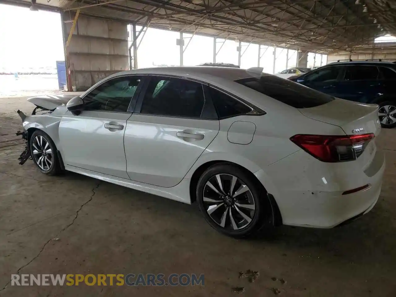2 Photograph of a damaged car 2HGFE1F78RH304550 HONDA CIVIC 2024