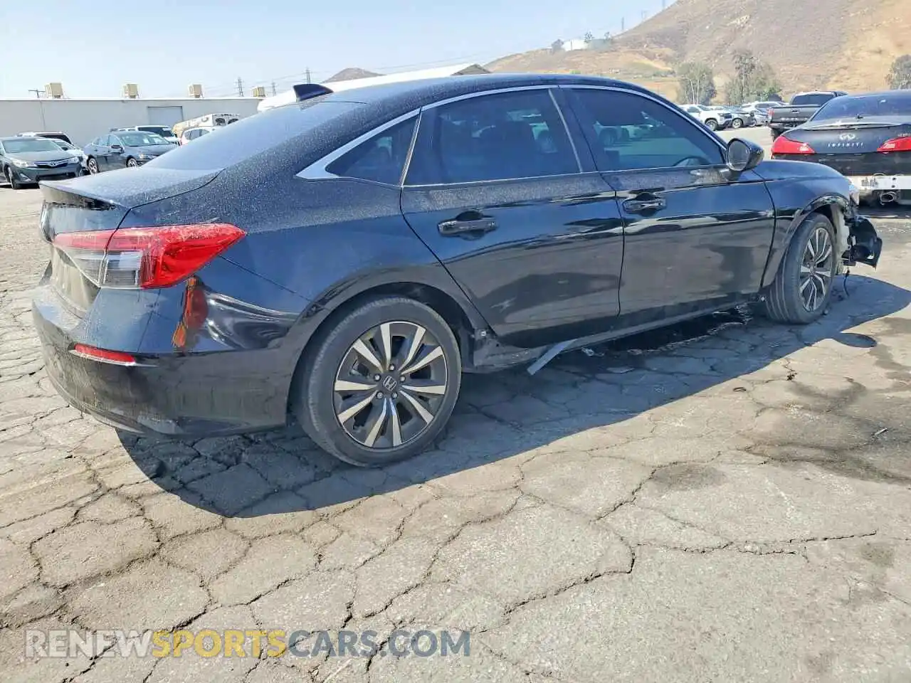 3 Photograph of a damaged car 2HGFE1F79RH321017 HONDA CIVIC 2024