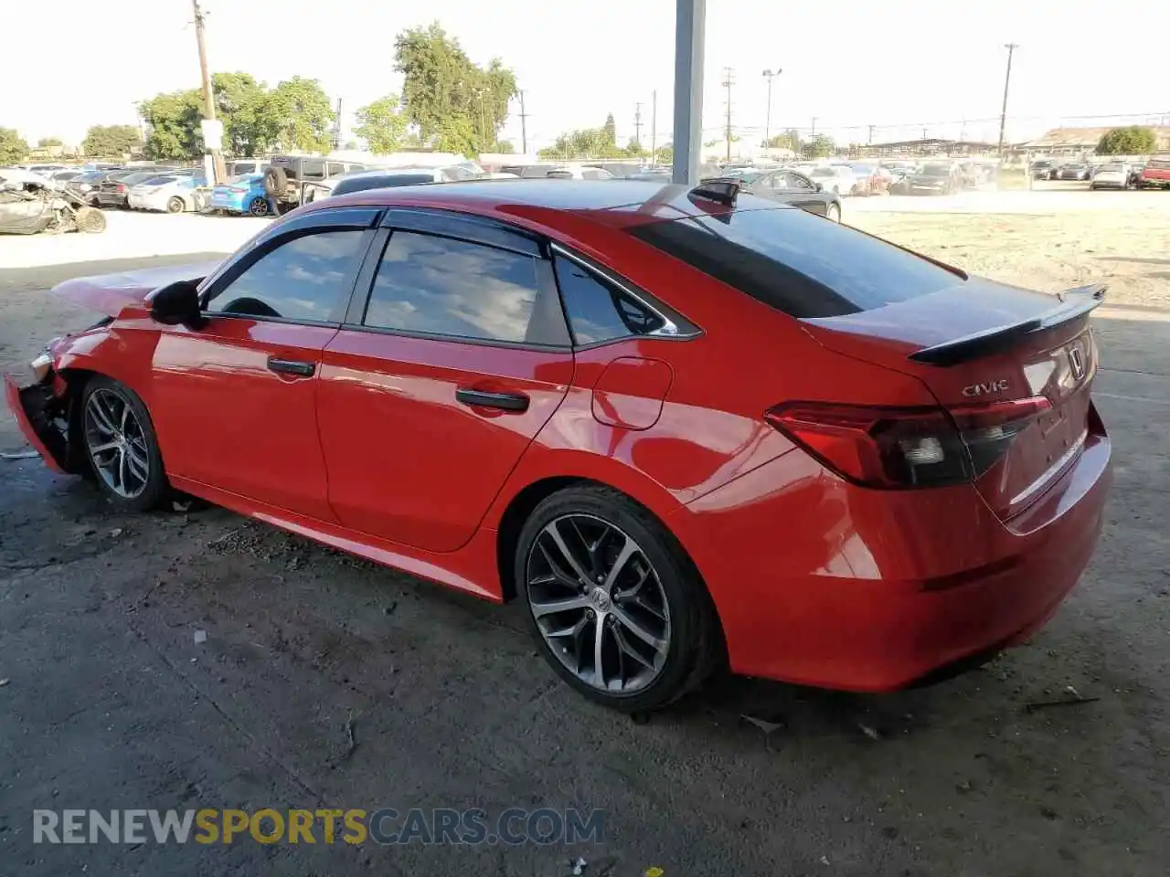 2 Photograph of a damaged car 2HGFE1F91RH301815 HONDA CIVIC 2024