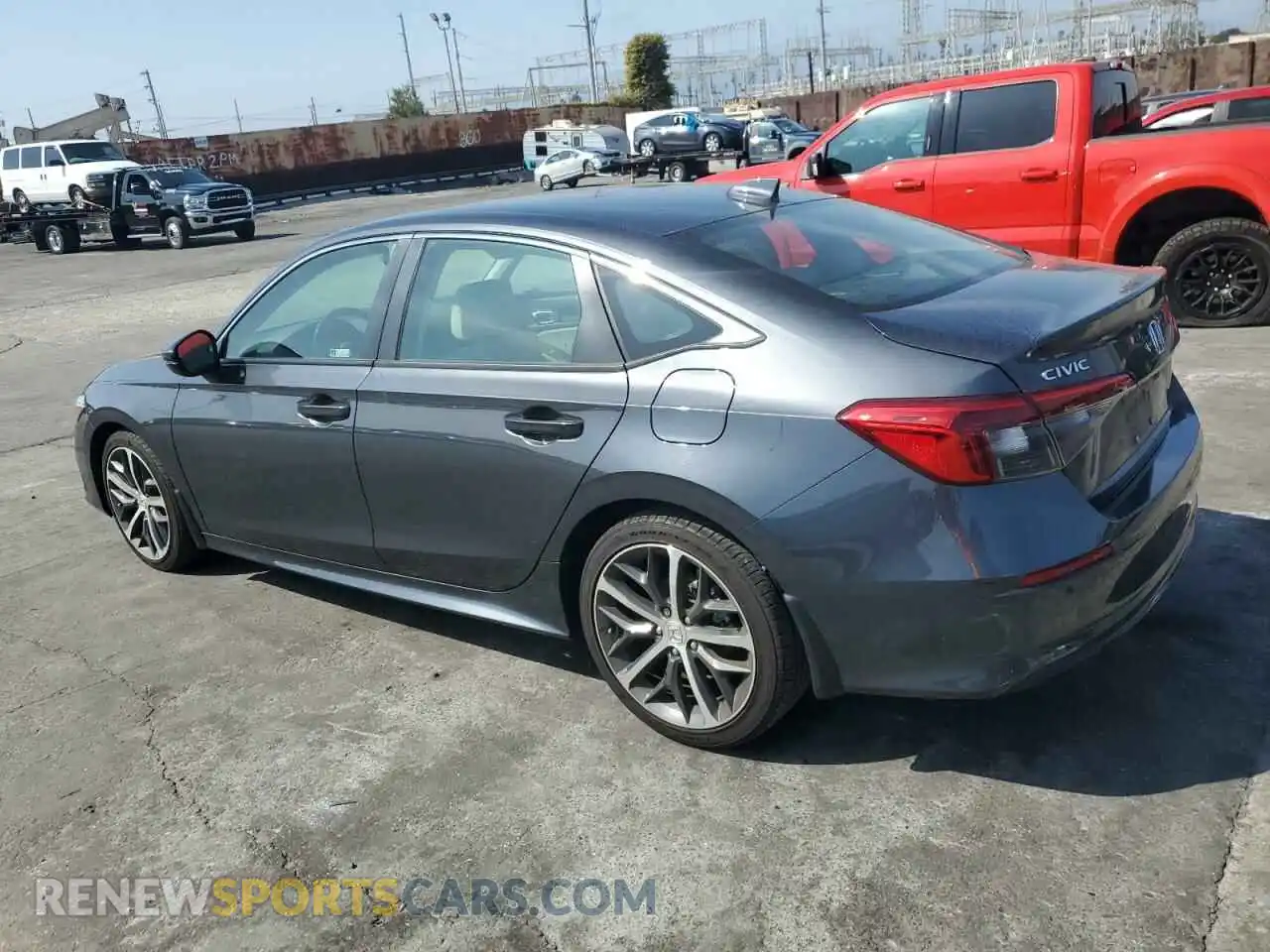 2 Photograph of a damaged car 2HGFE1F91RH303600 HONDA CIVIC 2024