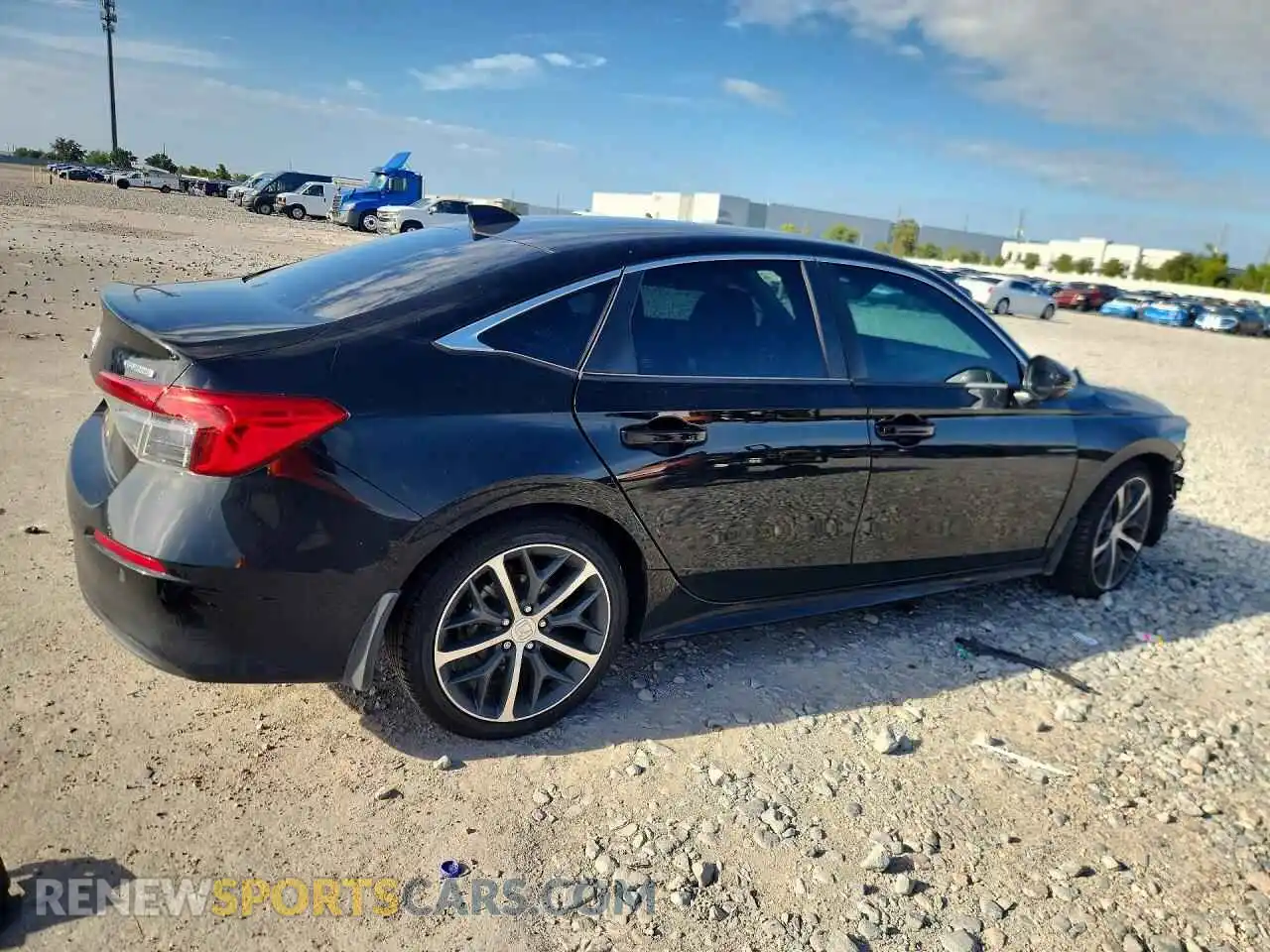 3 fotografías del automóvil dañado 2HGFE1F93RH307809 HONDA CIVIC 2024