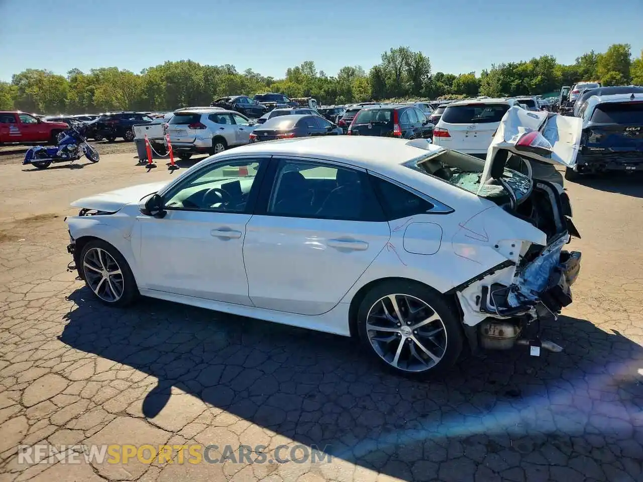 2 Фотография поврежденного автомобиля 2HGFE1F94RH338745 HONDA CIVIC 2024