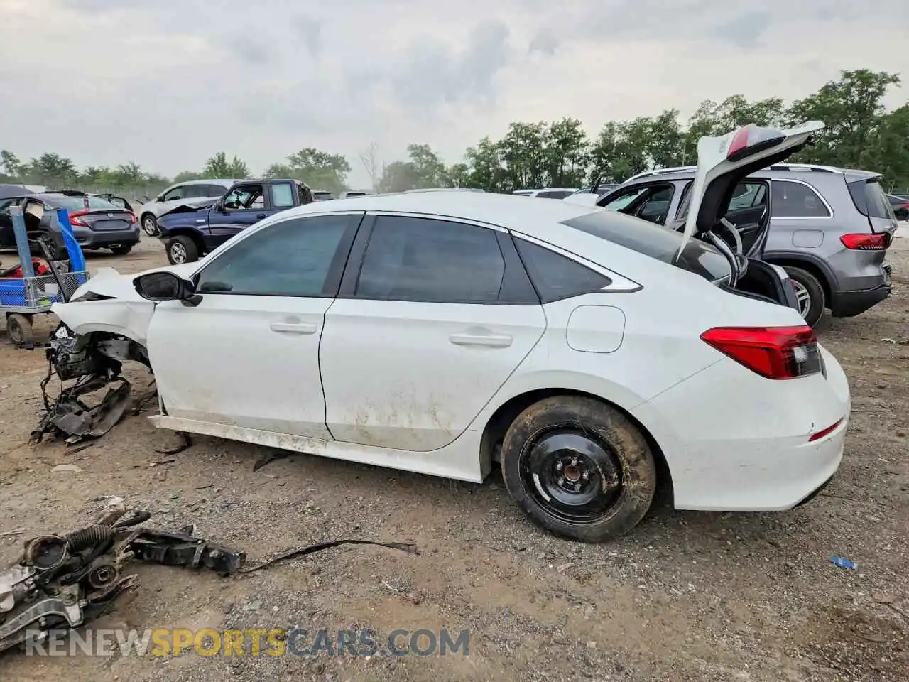 2 Photograph of a damaged car 2HGFE1F94RH339975 HONDA CIVIC 2024