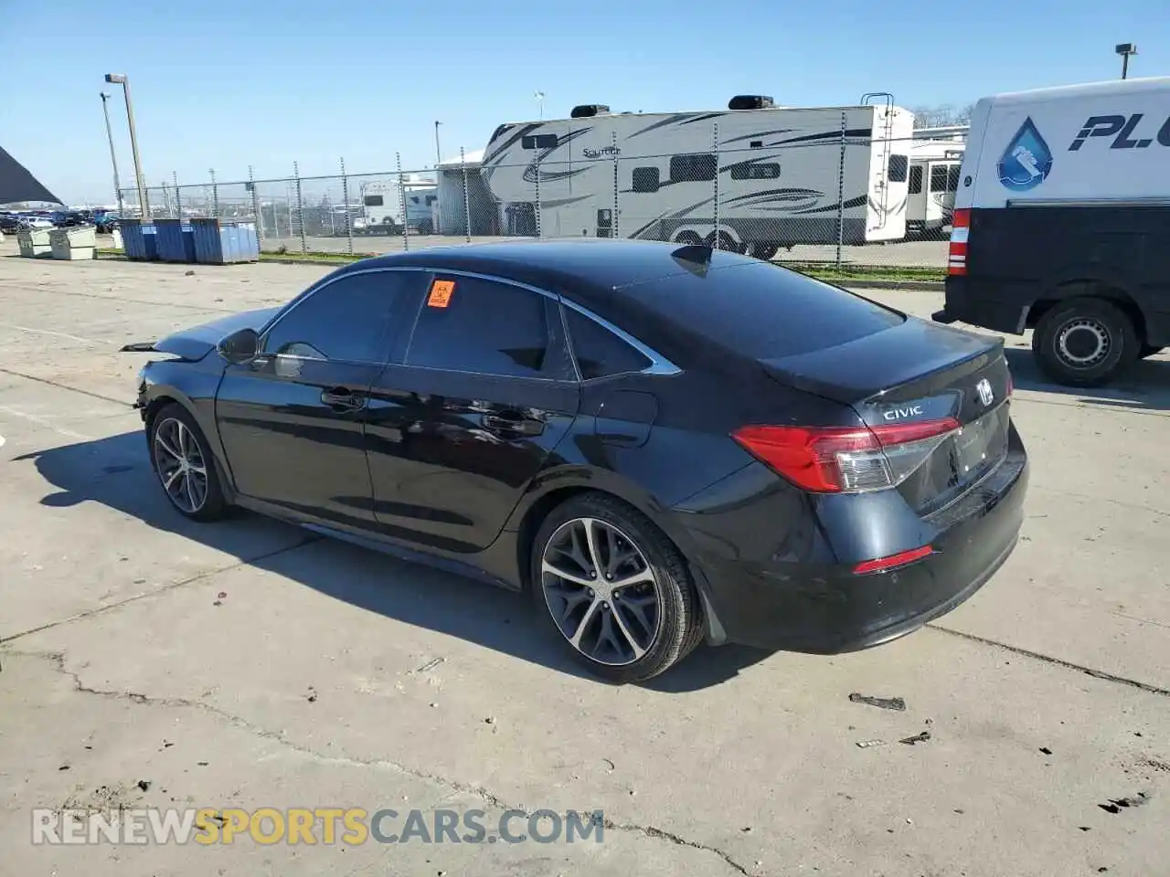2 Photograph of a damaged car 2HGFE1F97RH307778 HONDA CIVIC 2024
