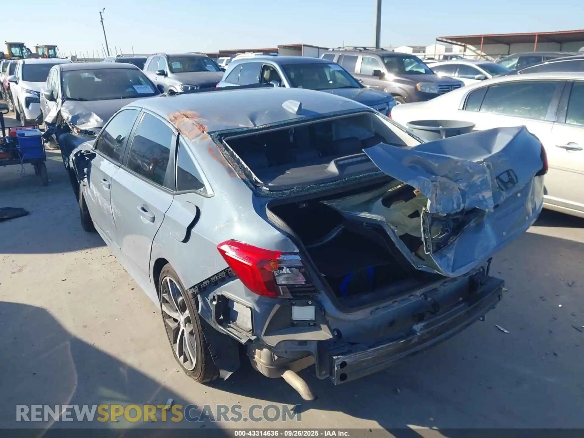 3 Photograph of a damaged car 2HGFE1F99RH334612 HONDA CIVIC 2024