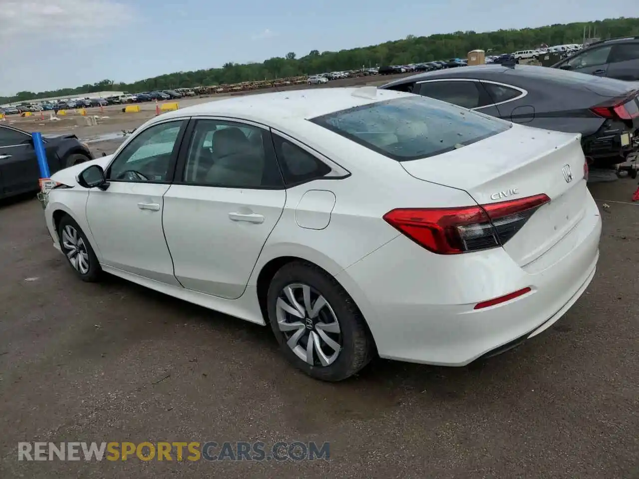 2 Photograph of a damaged car 2HGFE2F20RH575676 HONDA CIVIC 2024