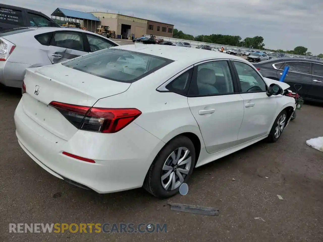 3 Photograph of a damaged car 2HGFE2F20RH575676 HONDA CIVIC 2024