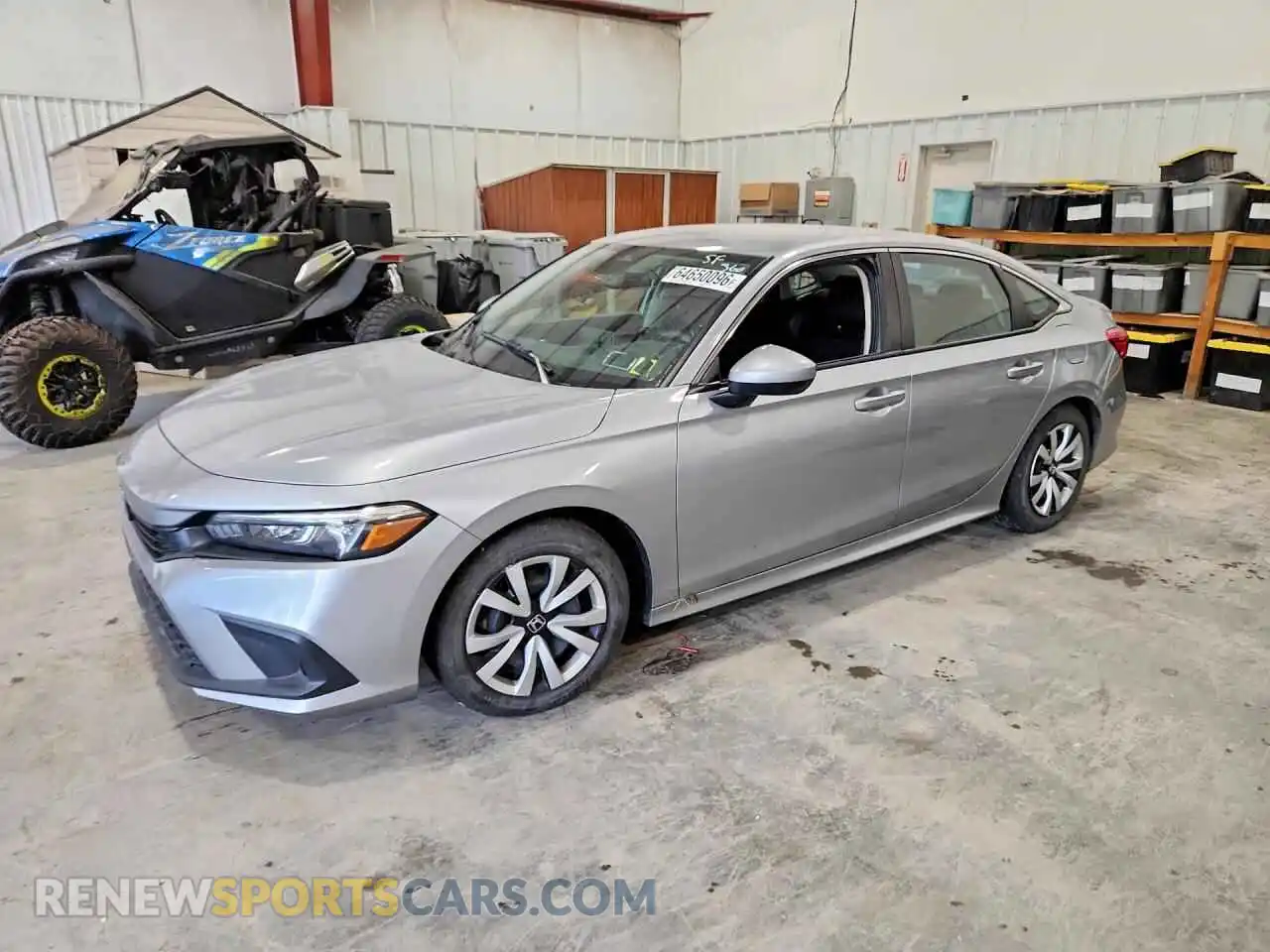1 Photograph of a damaged car 2HGFE2F21RH530729 HONDA CIVIC 2024