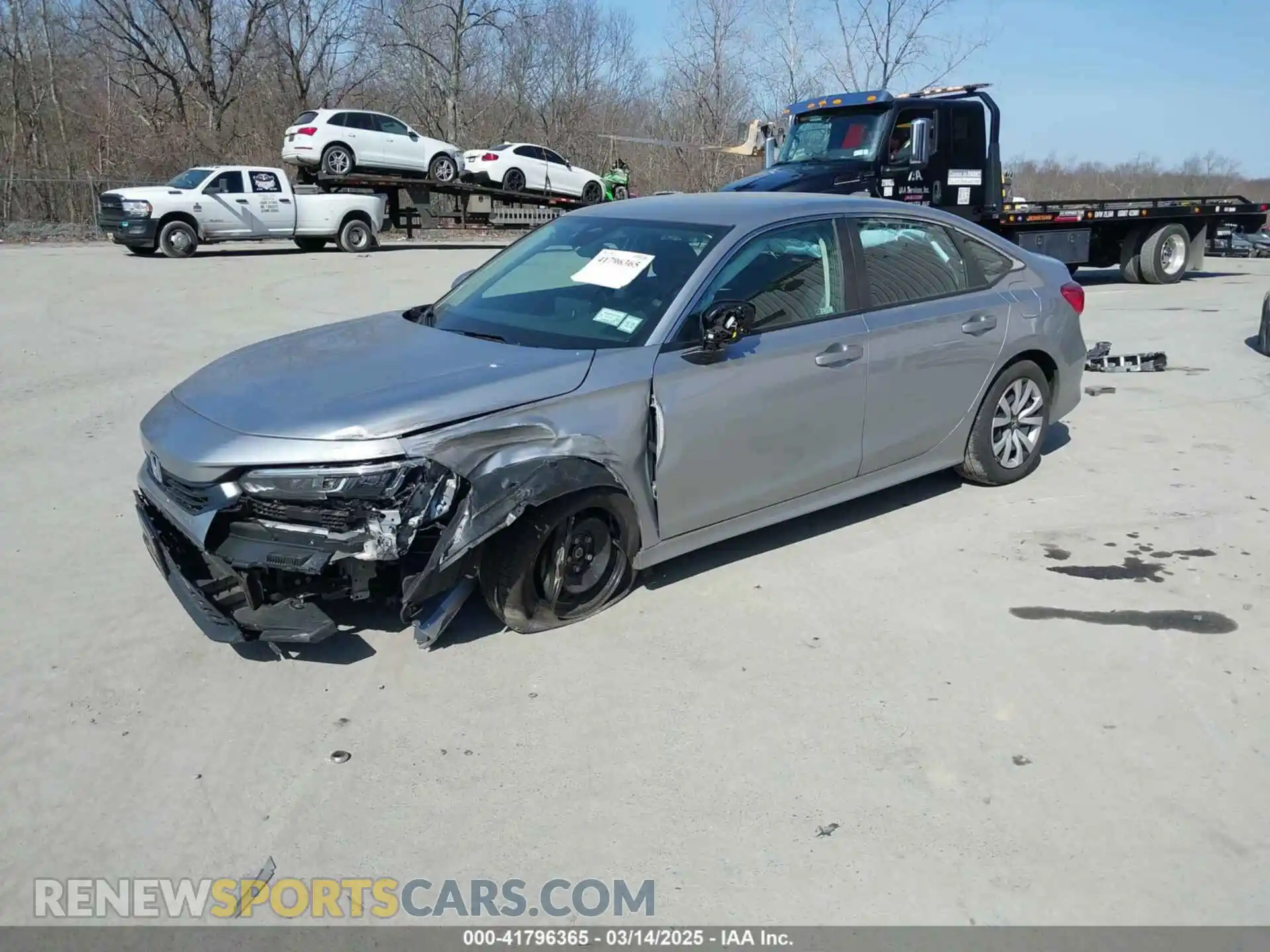 2 Photograph of a damaged car 2HGFE2F21RH545246 HONDA CIVIC 2024