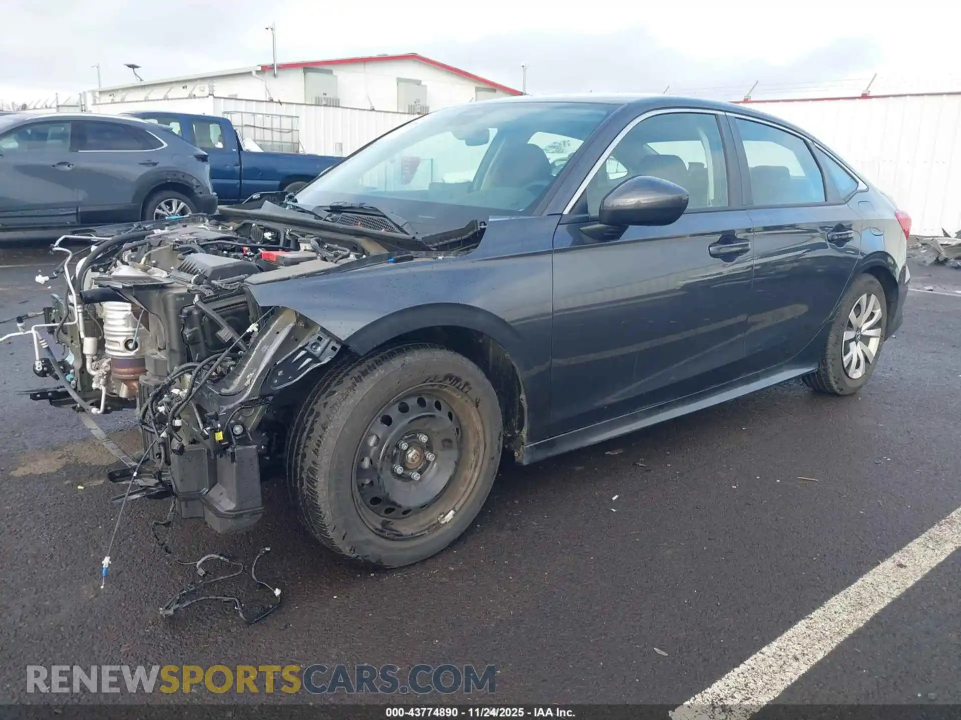 2 Photograph of a damaged car 2HGFE2F22RH534028 HONDA CIVIC 2024