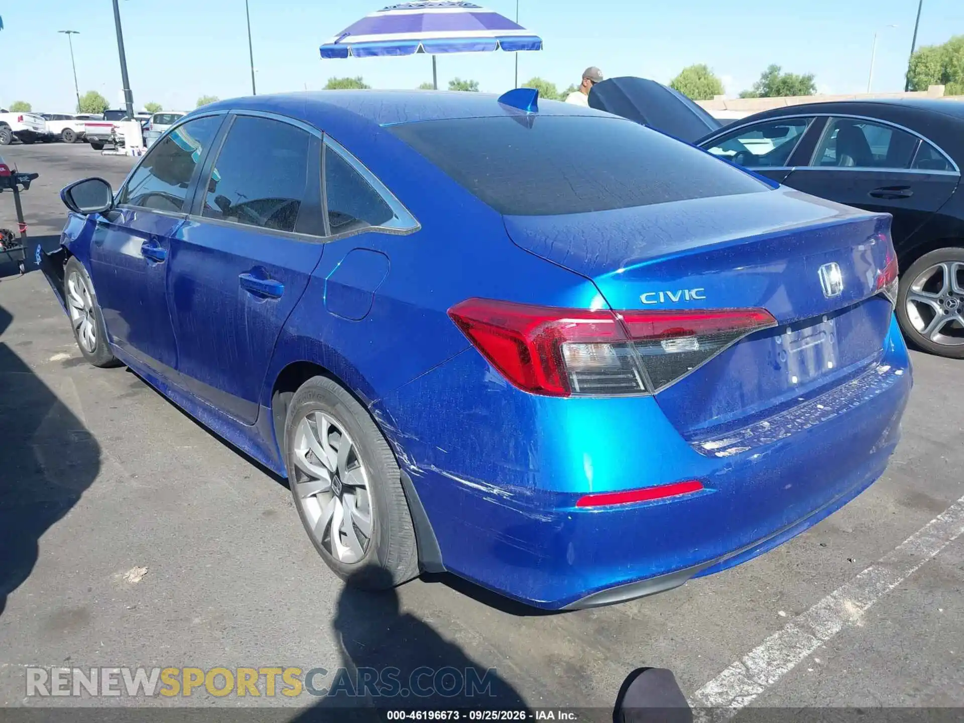 3 Photograph of a damaged car 2HGFE2F22RH549208 HONDA CIVIC 2024
