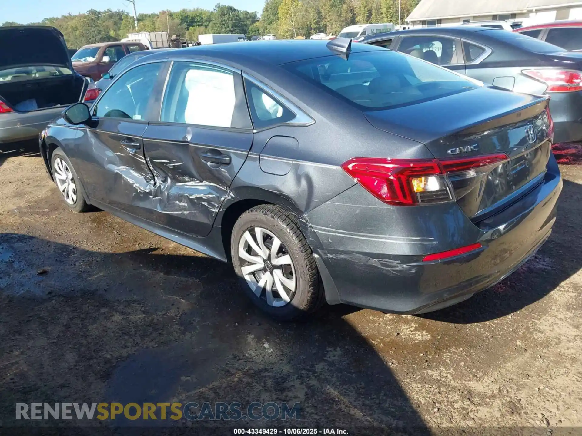 3 Photograph of a damaged car 2HGFE2F23RH524446 HONDA CIVIC 2024