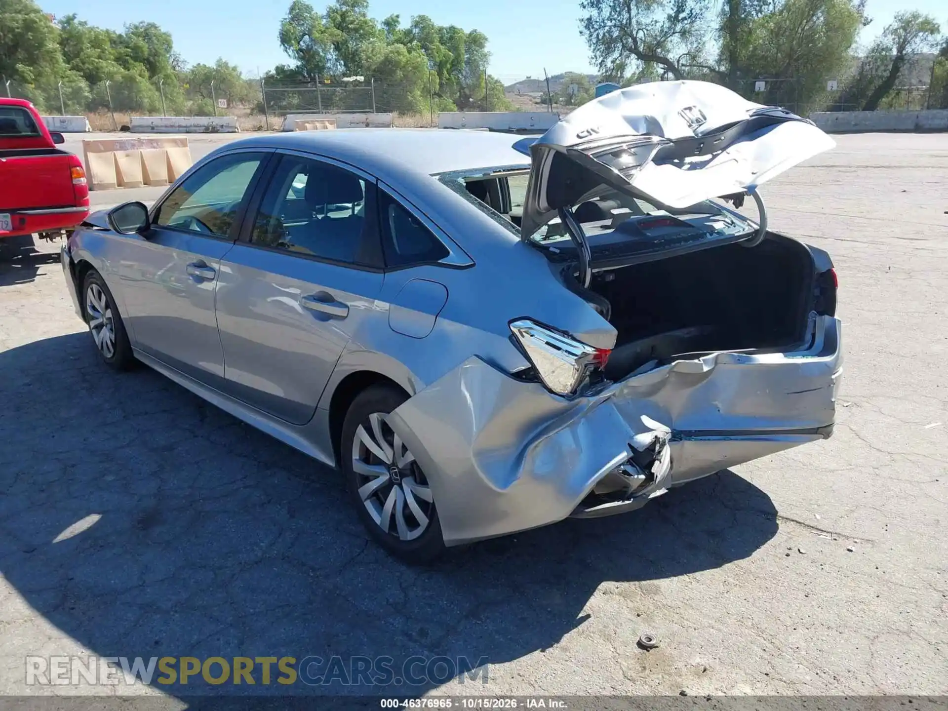 3 fotografías del automóvil dañado 2HGFE2F24RH545242 HONDA CIVIC 2024