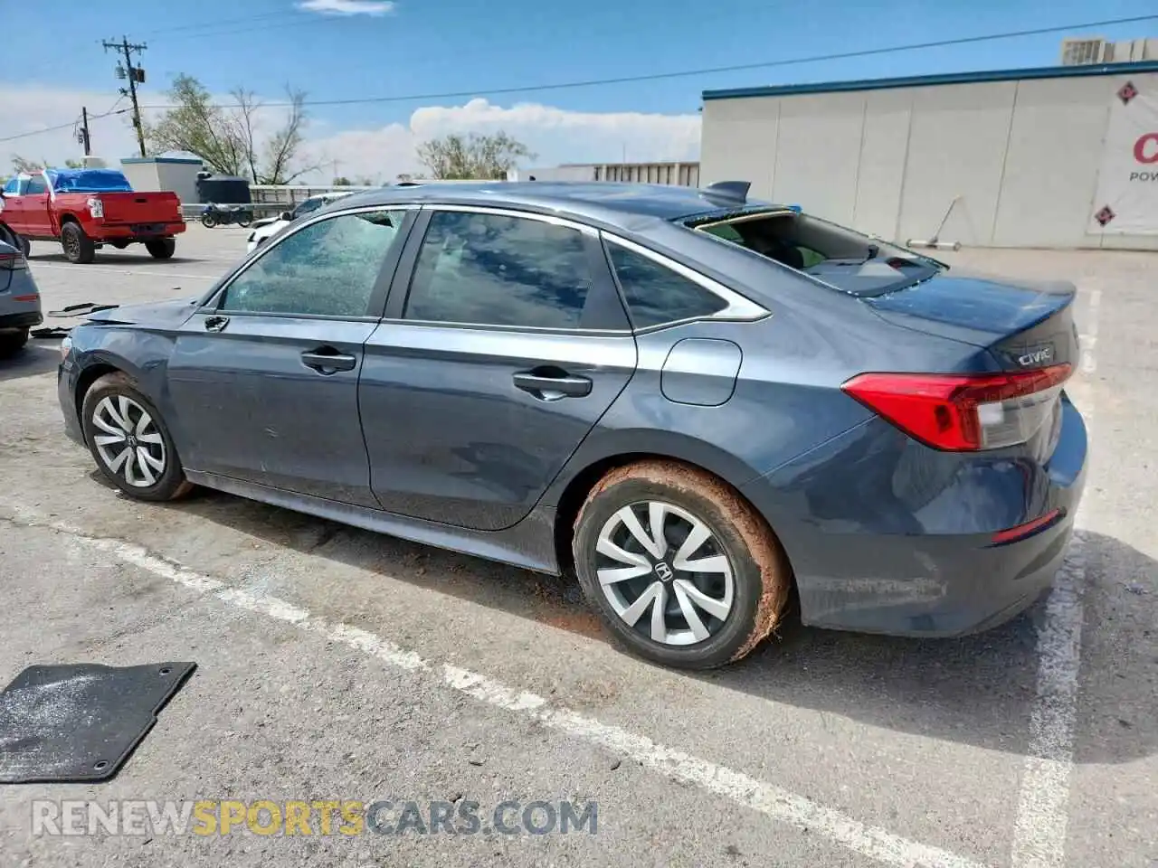 2 Photograph of a damaged car 2HGFE2F24RH562123 HONDA CIVIC 2024