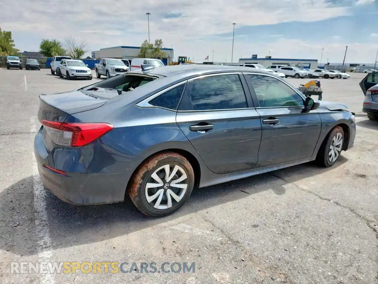 3 Photograph of a damaged car 2HGFE2F24RH562123 HONDA CIVIC 2024