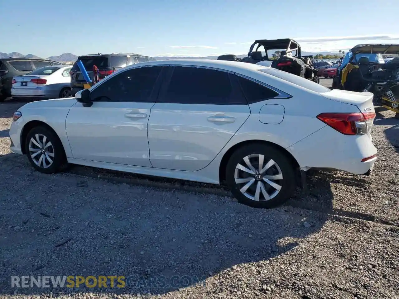 2 Photograph of a damaged car 2HGFE2F25RH535481 HONDA CIVIC 2024