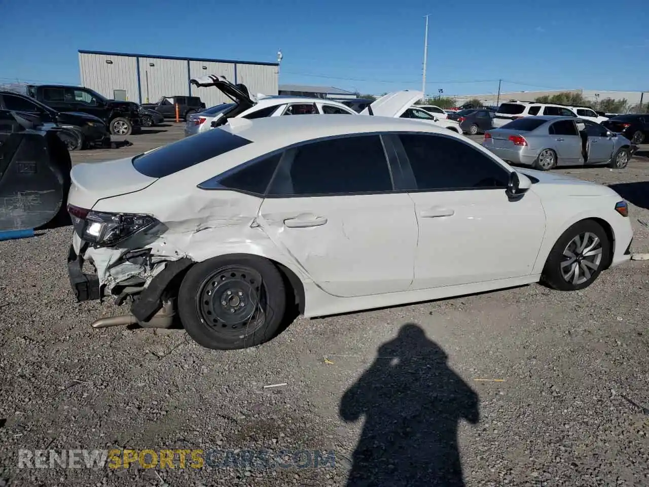 3 Photograph of a damaged car 2HGFE2F25RH535481 HONDA CIVIC 2024