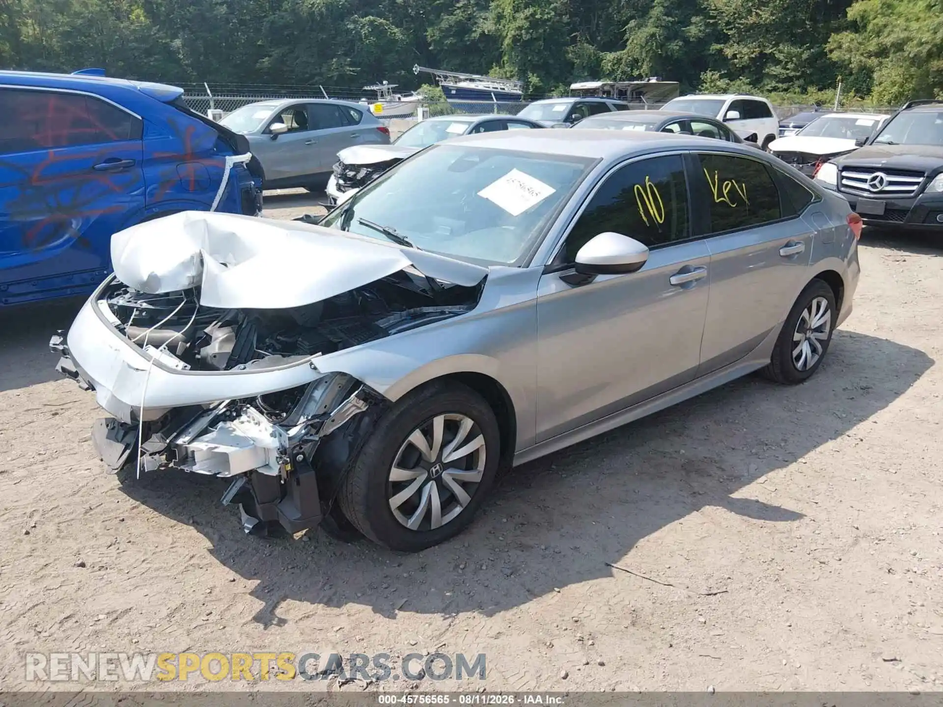 2 Фотография поврежденного автомобиля 2HGFE2F25RH574555 HONDA CIVIC 2024
