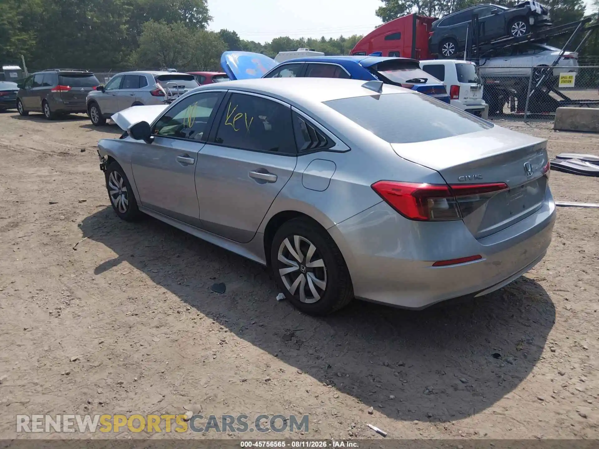 3 Фотография поврежденного автомобиля 2HGFE2F25RH574555 HONDA CIVIC 2024