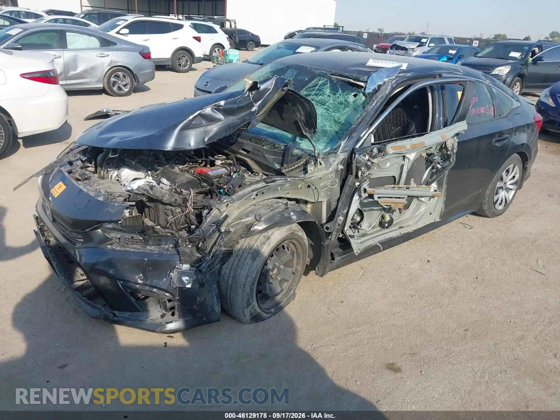 2 fotografías del automóvil dañado 2HGFE2F26RH508418 HONDA CIVIC 2024