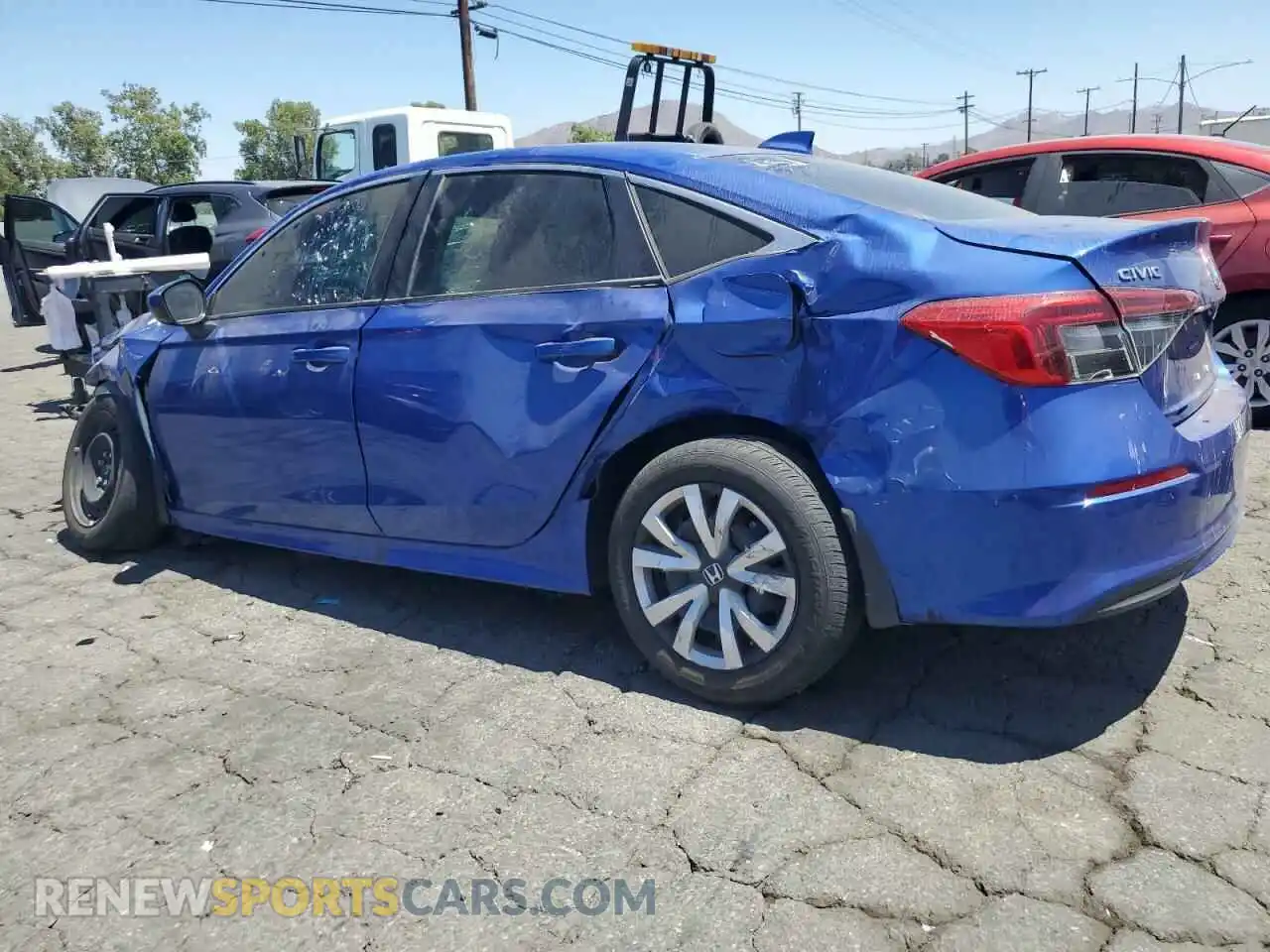2 Photograph of a damaged car 2HGFE2F26RH556663 HONDA CIVIC 2024