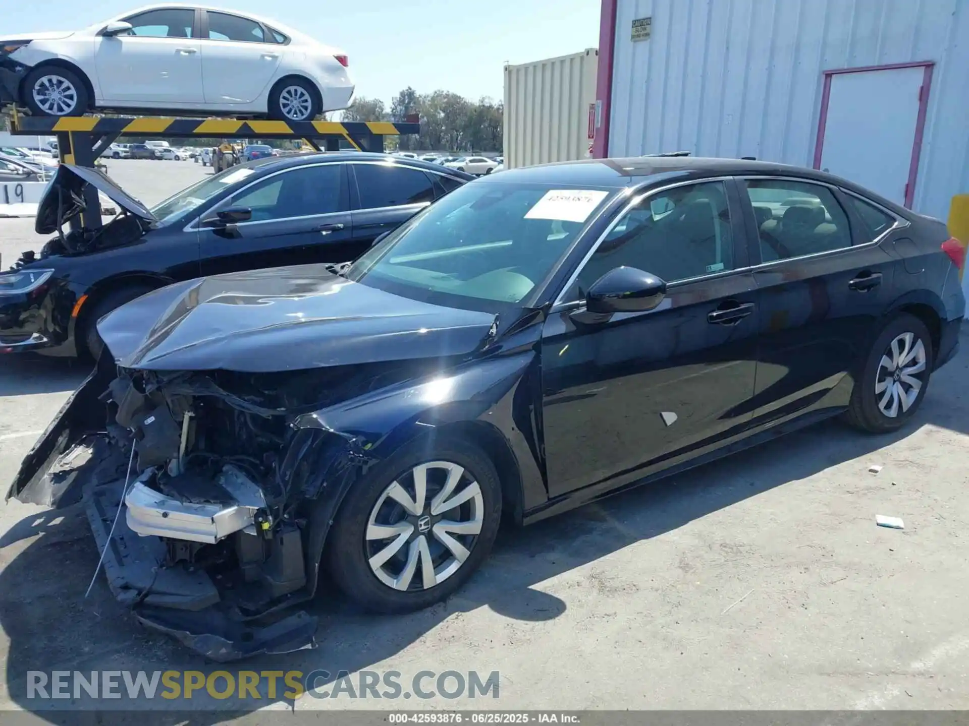 2 Photograph of a damaged car 2HGFE2F27RH506435 HONDA CIVIC 2024