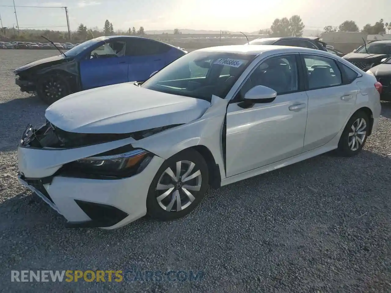 1 Photograph of a damaged car 2HGFE2F27RH554601 HONDA CIVIC 2024