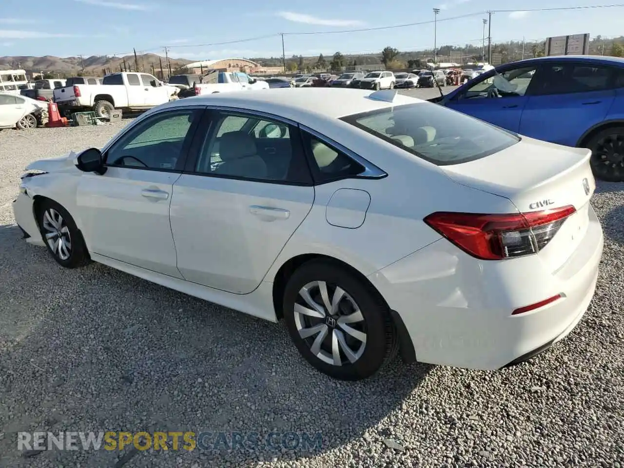 2 Photograph of a damaged car 2HGFE2F27RH554601 HONDA CIVIC 2024