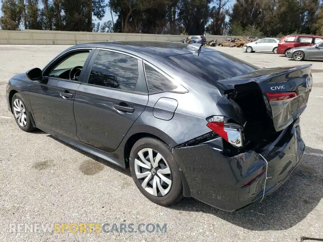 2 Photograph of a damaged car 2HGFE2F27RH562150 HONDA CIVIC 2024