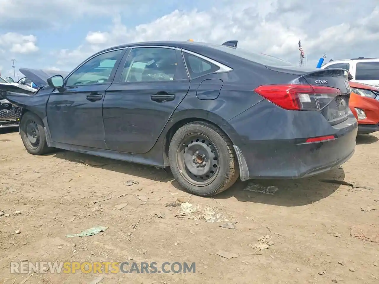 2 Photograph of a damaged car 2HGFE2F28RH509442 HONDA CIVIC 2024