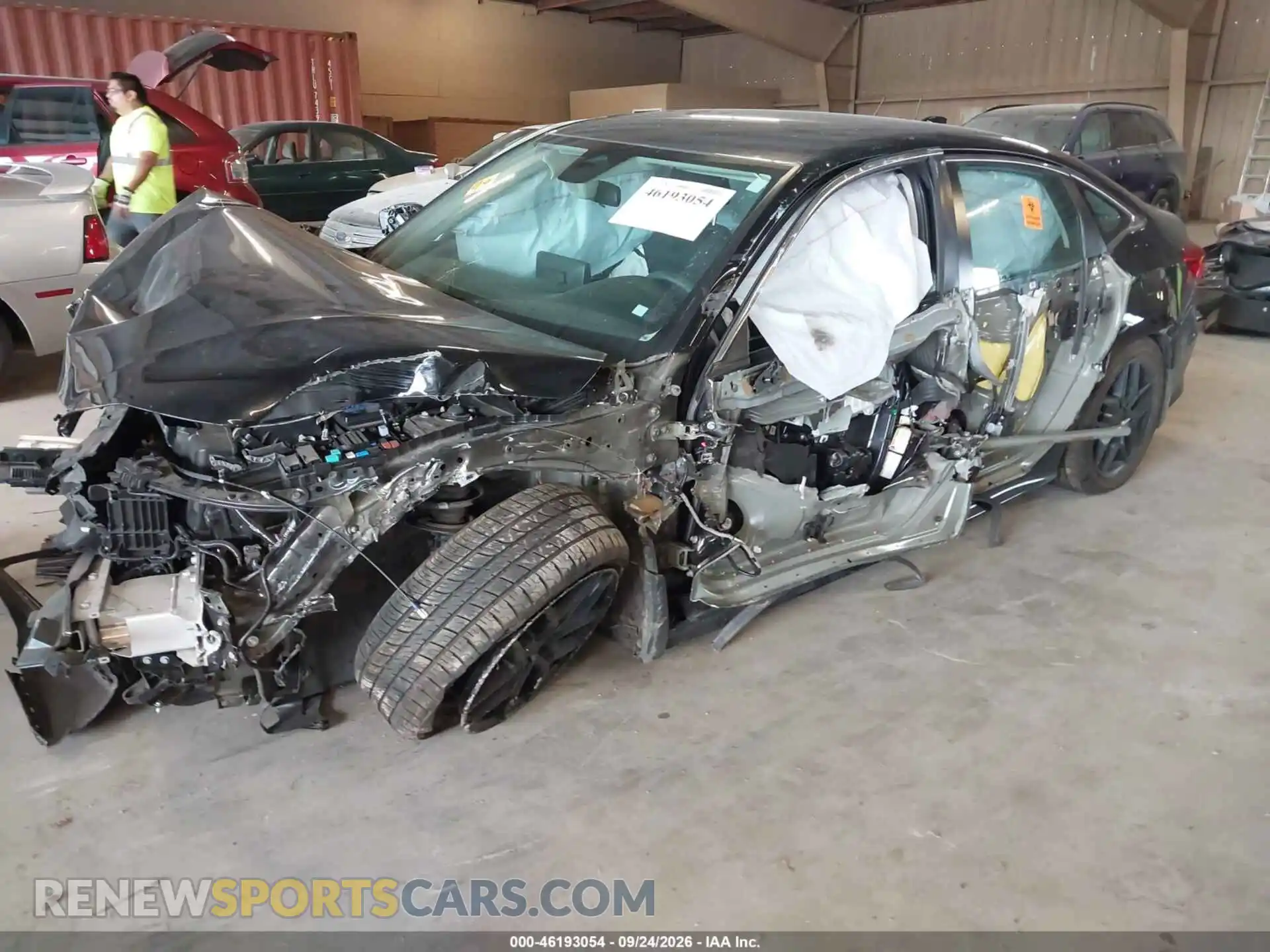2 Photograph of a damaged car 2HGFE2F28RH547575 HONDA CIVIC 2024