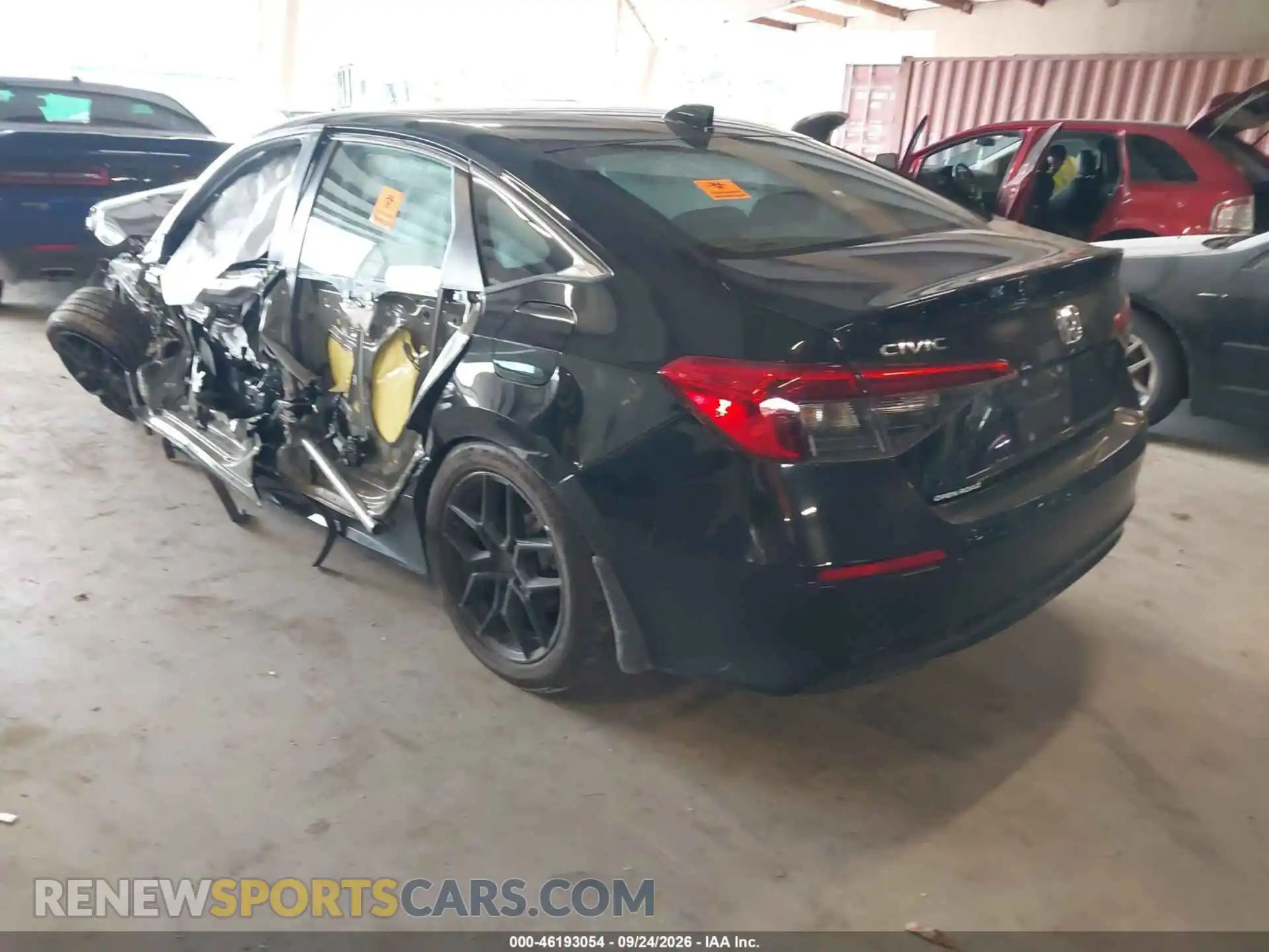 3 Photograph of a damaged car 2HGFE2F28RH547575 HONDA CIVIC 2024