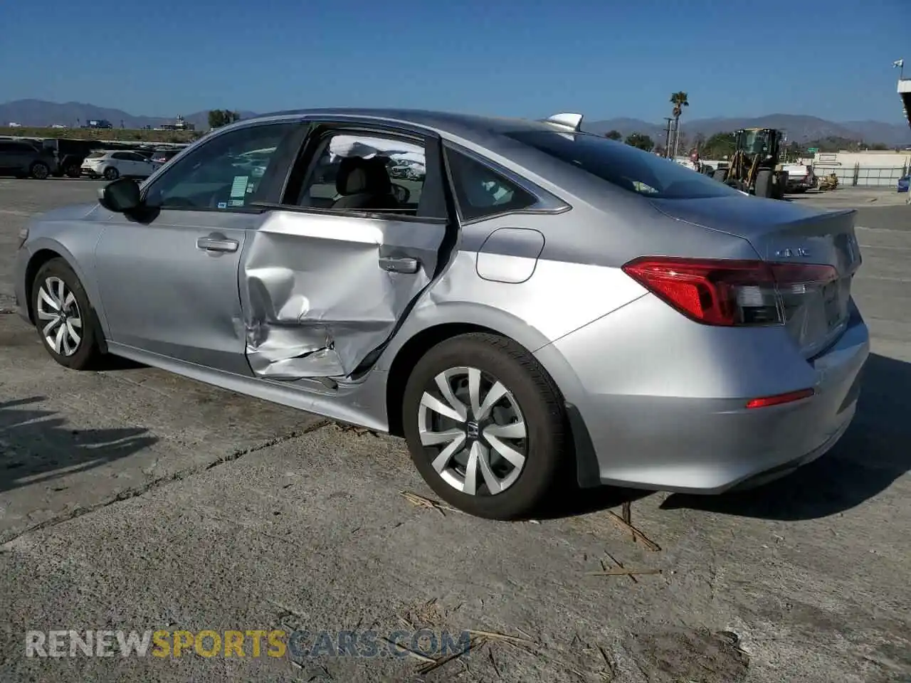 2 Photograph of a damaged car 2HGFE2F28RH548175 HONDA CIVIC 2024