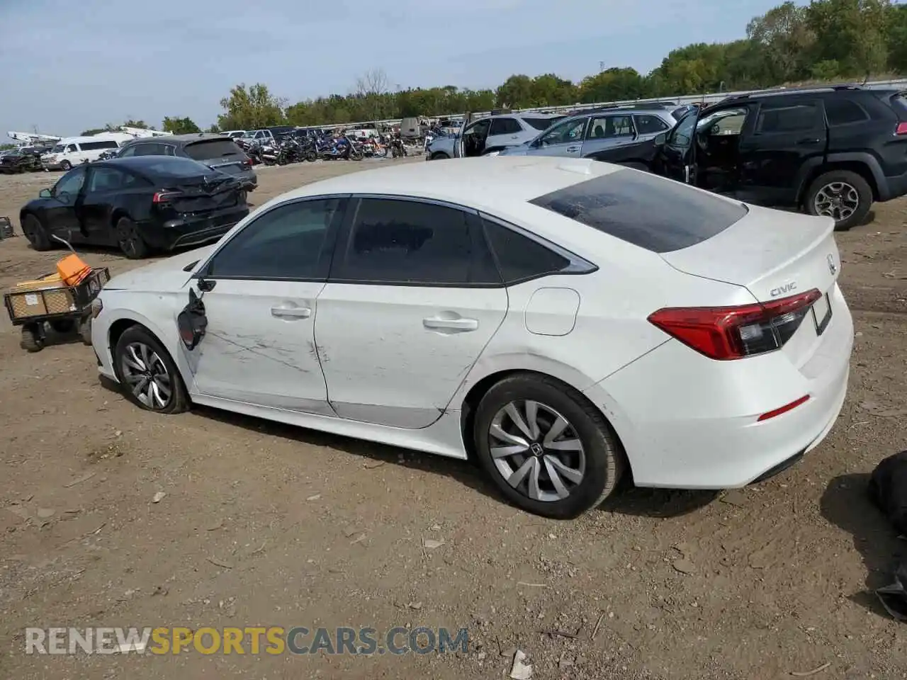 2 Photograph of a damaged car 2HGFE2F28RH548791 HONDA CIVIC 2024