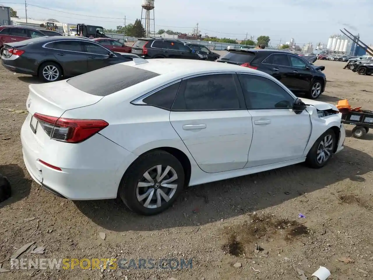 3 Photograph of a damaged car 2HGFE2F28RH548791 HONDA CIVIC 2024