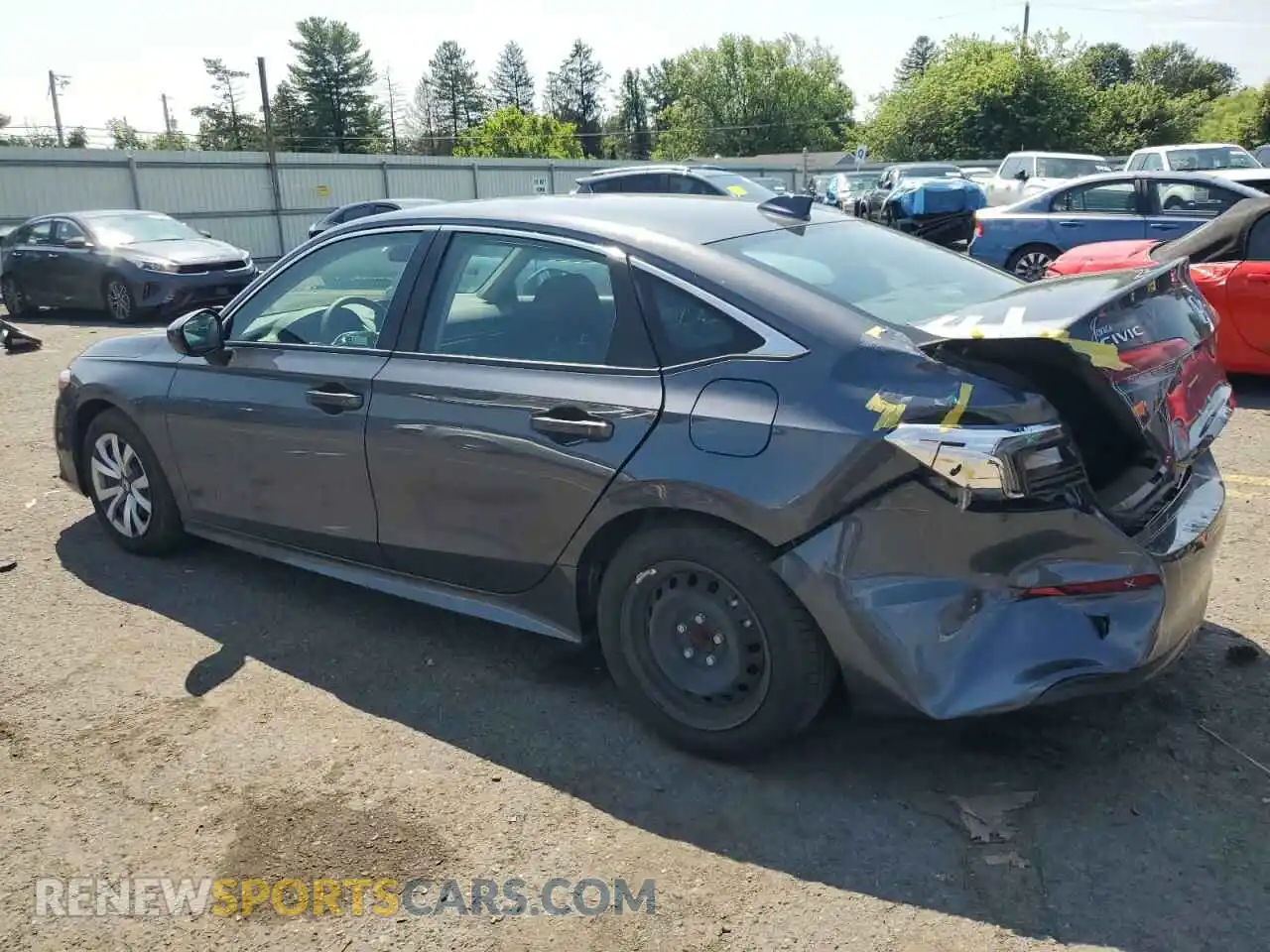 2 Photograph of a damaged car 2HGFE2F28RH561461 HONDA CIVIC 2024
