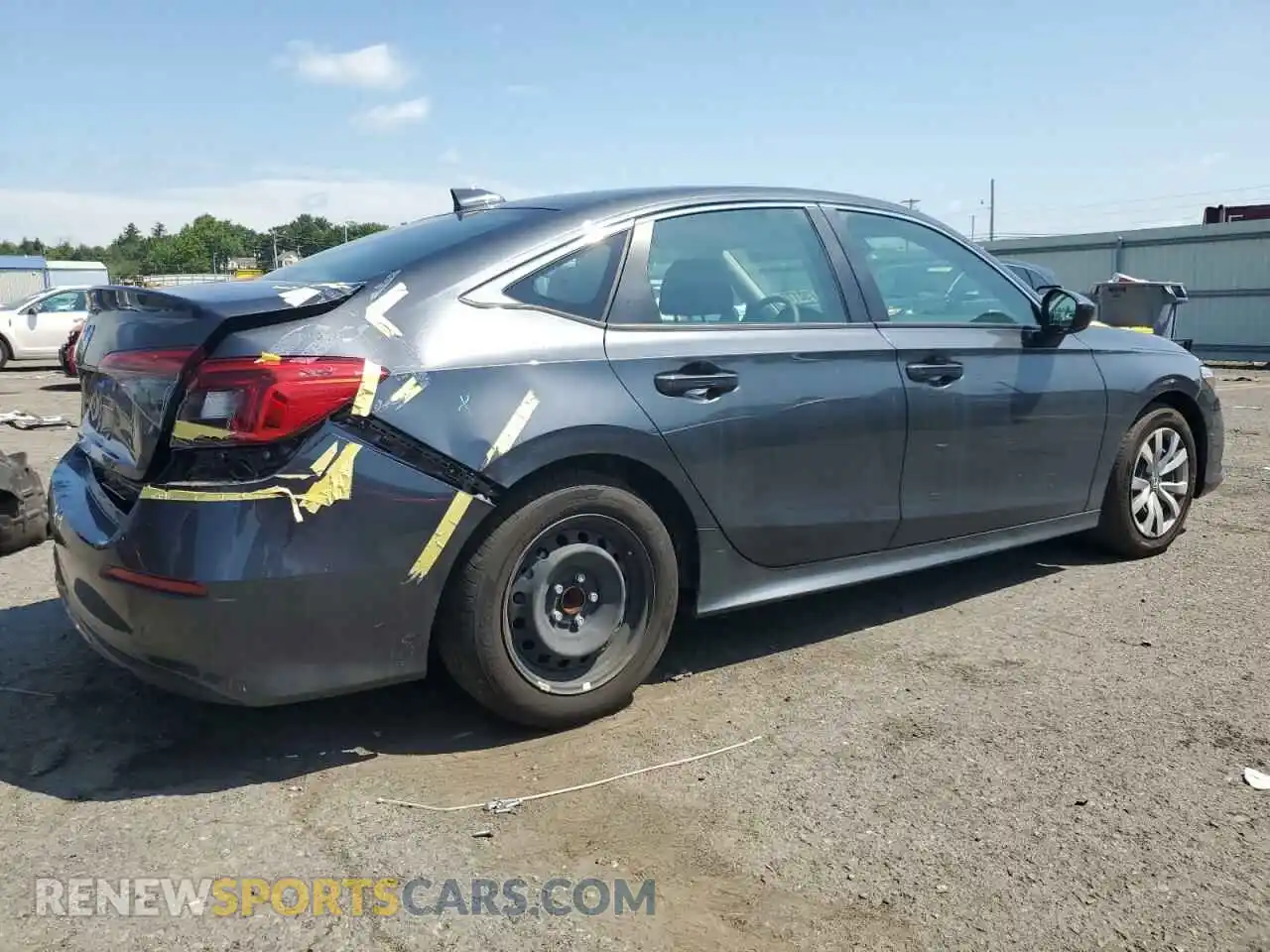 3 Photograph of a damaged car 2HGFE2F28RH561461 HONDA CIVIC 2024