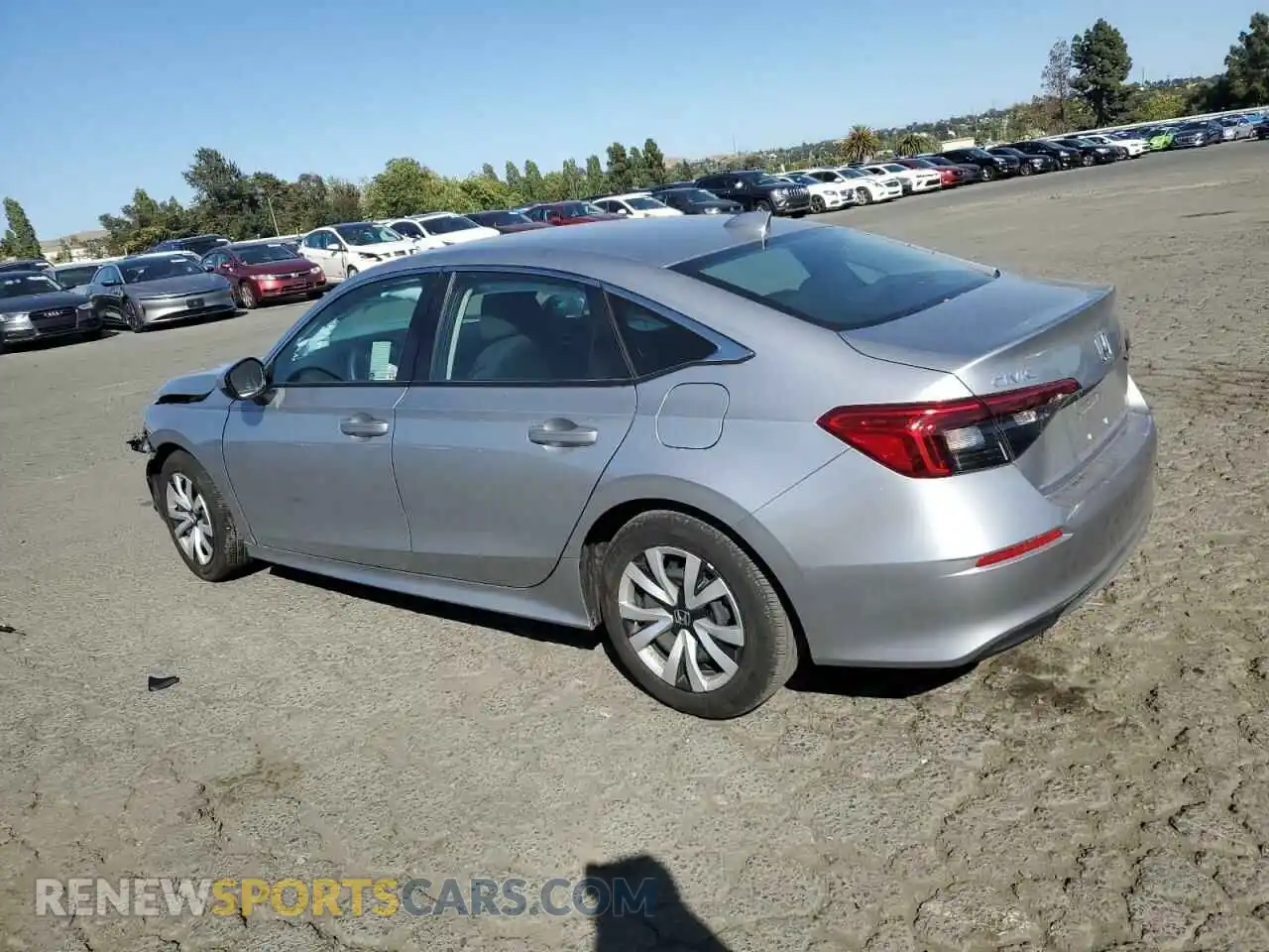 2 Photograph of a damaged car 2HGFE2F28RH566532 HONDA CIVIC 2024