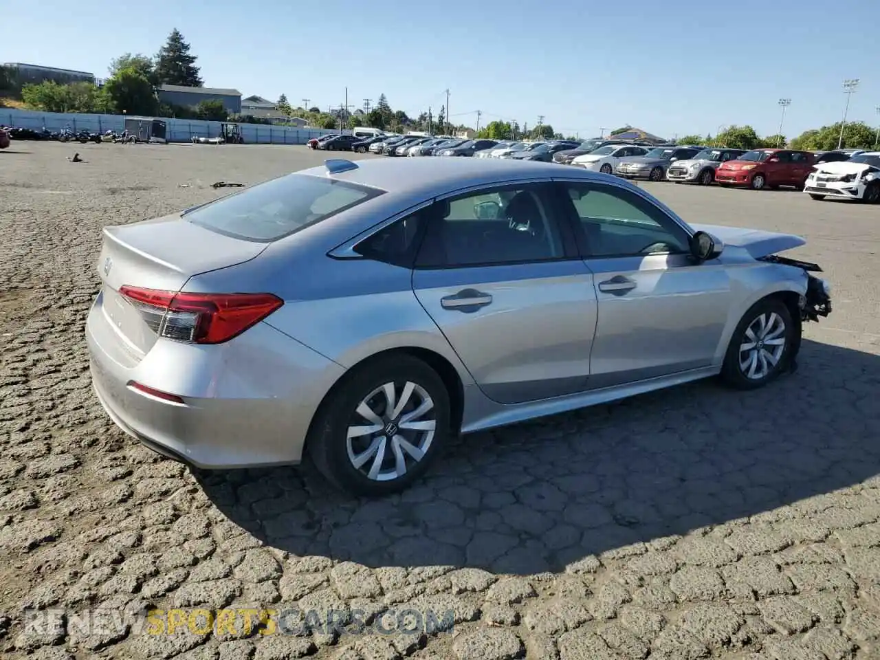 3 Photograph of a damaged car 2HGFE2F28RH566532 HONDA CIVIC 2024