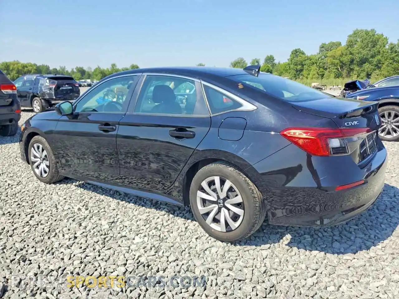 2 Photograph of a damaged car 2HGFE2F28RH593438 HONDA CIVIC 2024