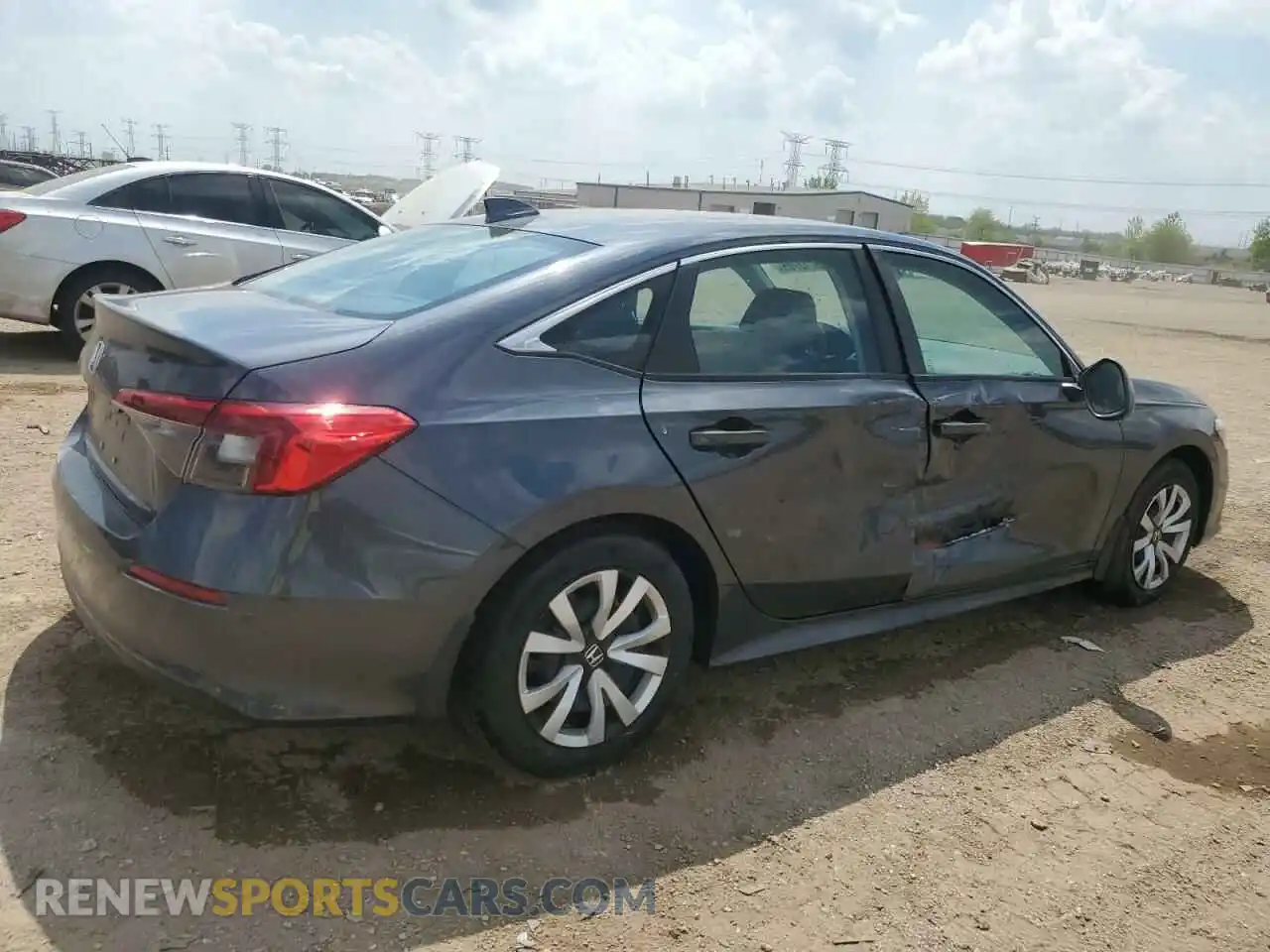 3 Photograph of a damaged car 2HGFE2F29RH517467 HONDA CIVIC 2024